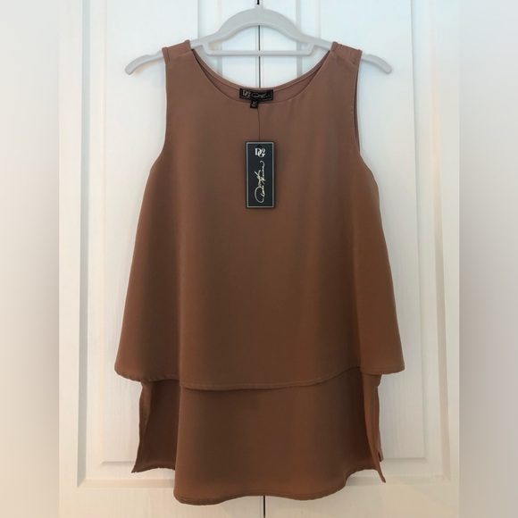 DG2 by Diane Gilman Tops - DG2 Diane Gilman Mixed-Media Easy Tank